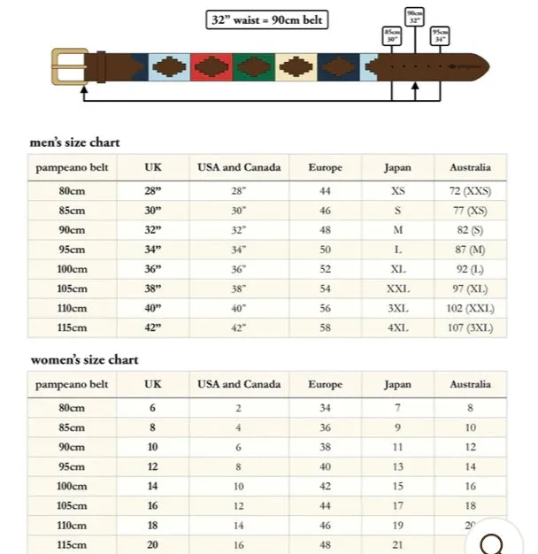 Pampeano Polo Belt - 'Hermoso'